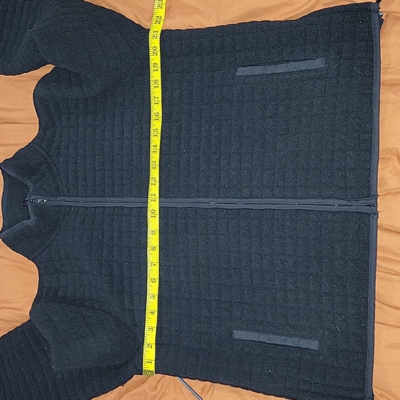 Charter Club Quilted Fleece Zip Up Jacket - Picture 10 of 11
